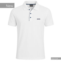 Aston Golf Polo White